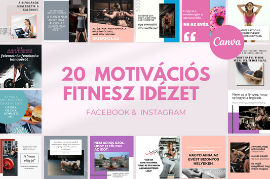 fitnesz poszt social media