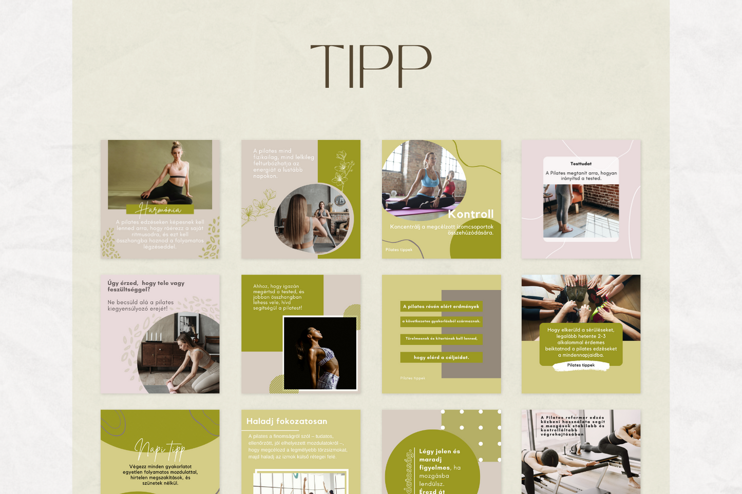 250 Pilates Poszt
