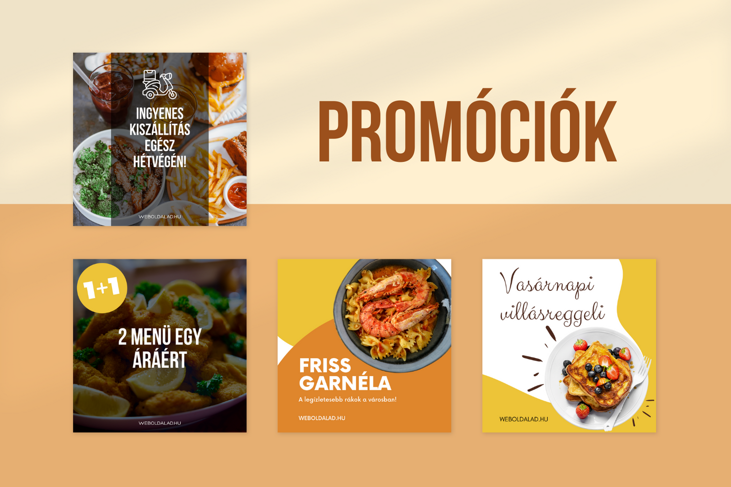 300 poszt Éttermeknek