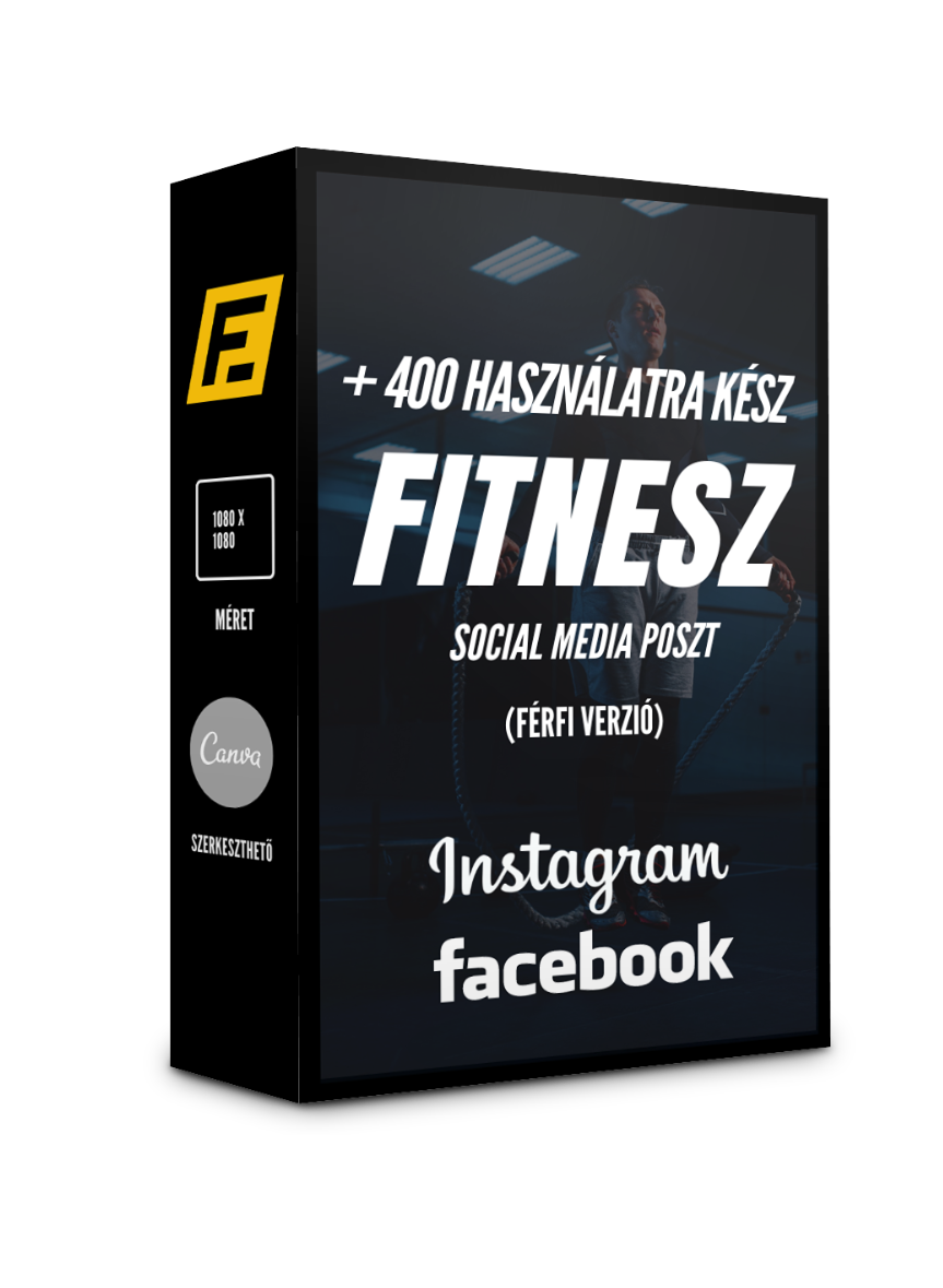 400 Fitnesz Poszt (Férfi verzió)