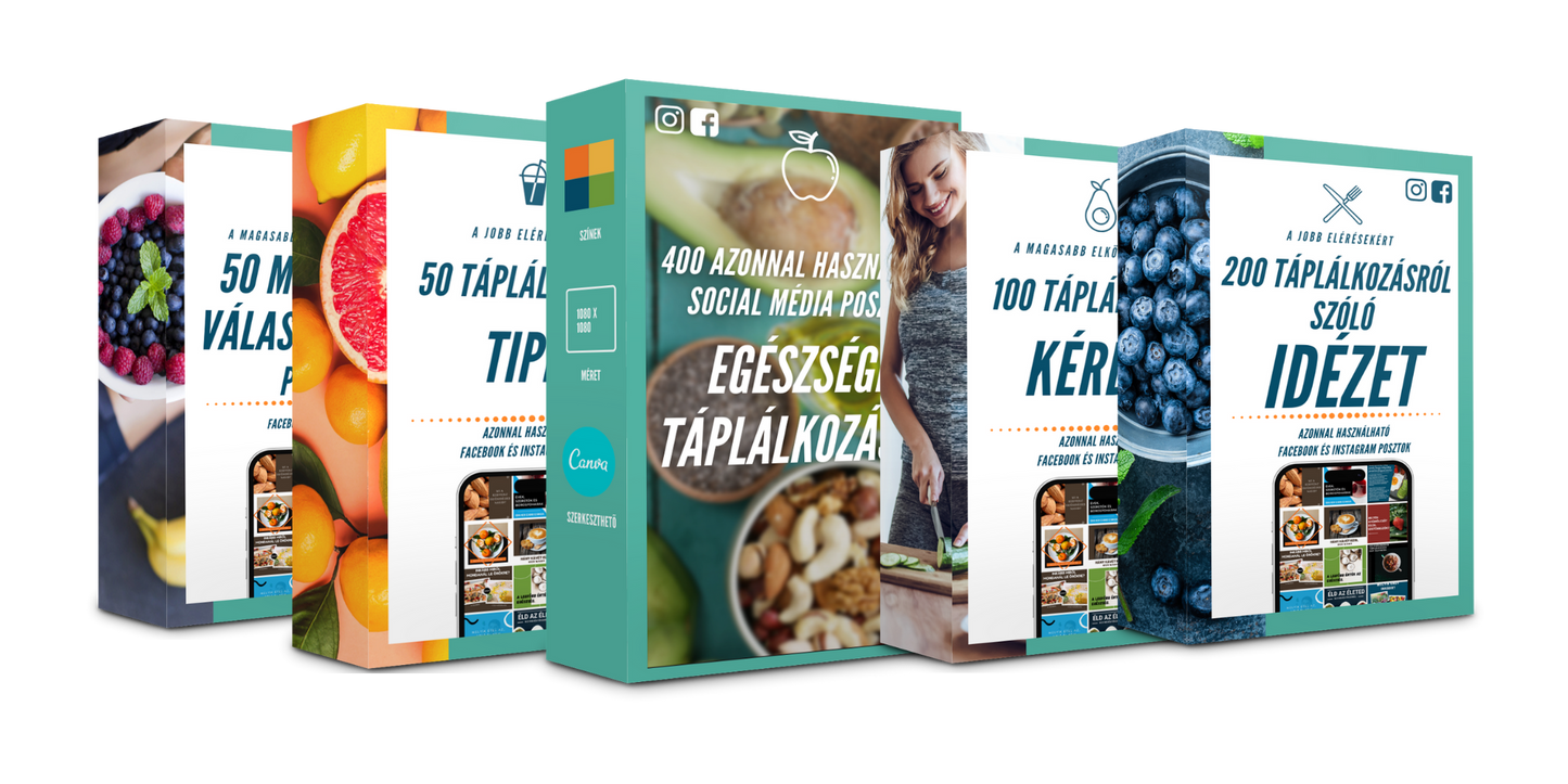 400 poszt az Egészséges Táplálkozásról