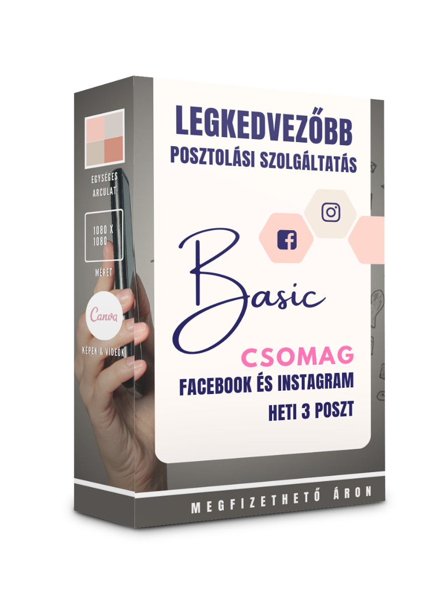 BASIC posztolási szolgáltatás csomag
