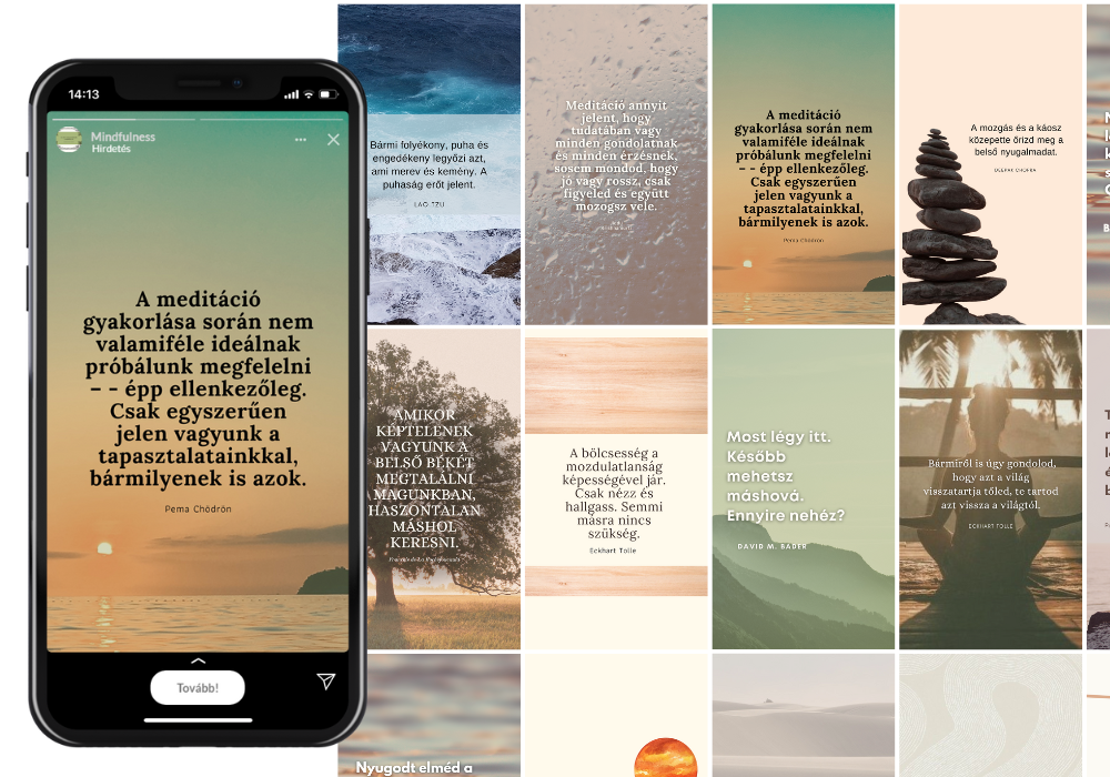 300 Mindfulness poszt