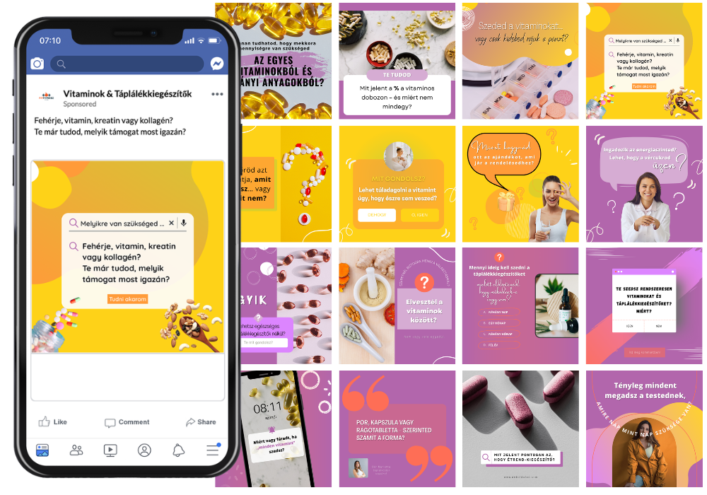 200 Vitamin & Táplálékkiegészítő poszt