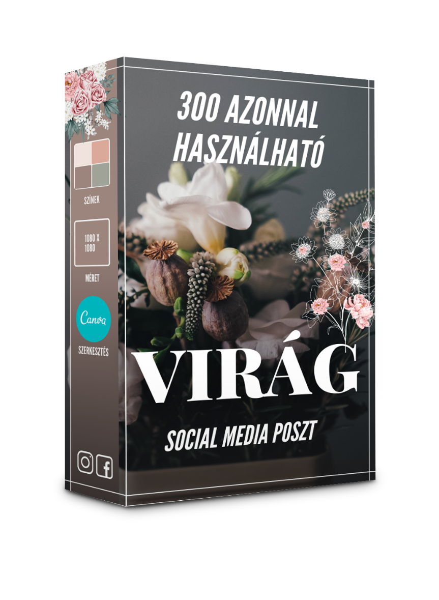 300 VIRÁGOS POSZT