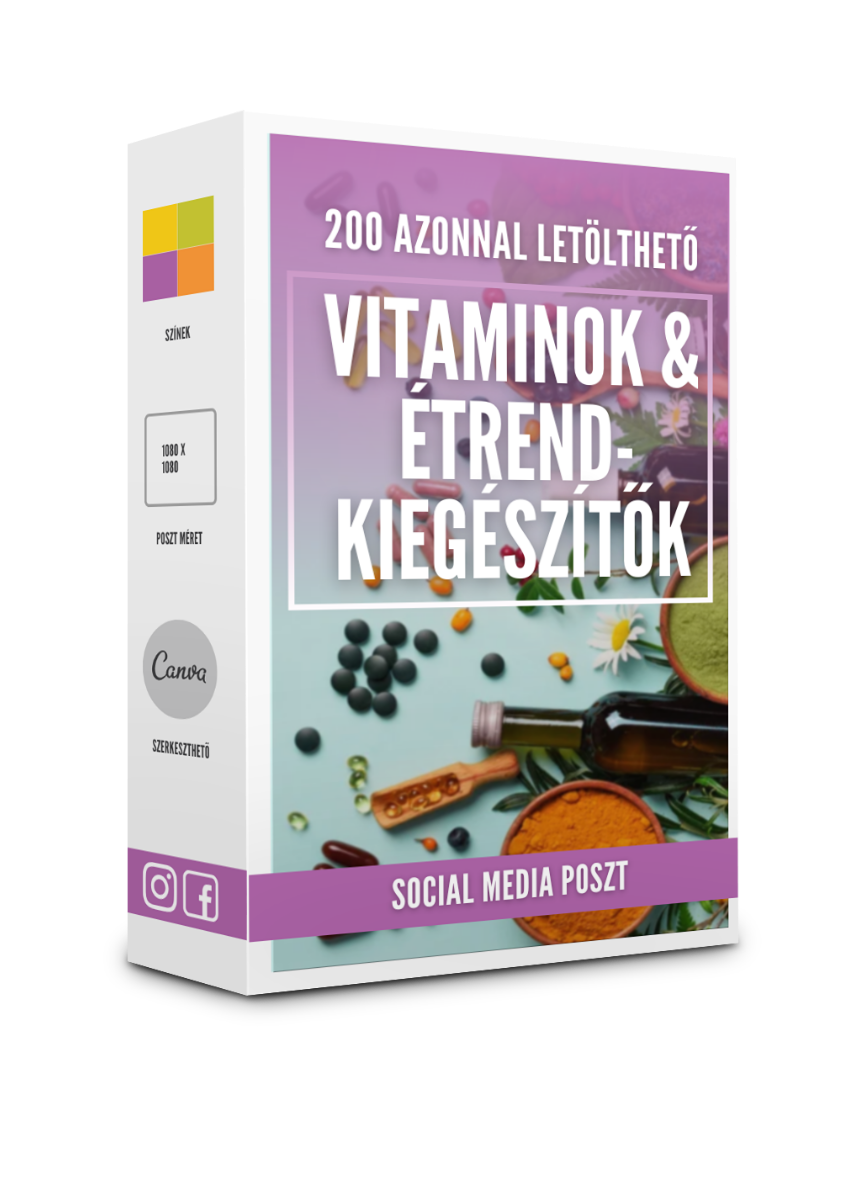 200 Vitamin & Táplálékkiegészítő poszt