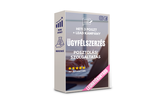 Ügyfélszerzés csomag